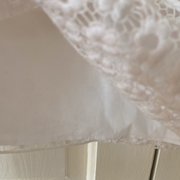 Lilly Pulitzer Womens Dress Size 4 Bridal Collection White Lace Reeve Daisy Shif - Picture 7 of 16